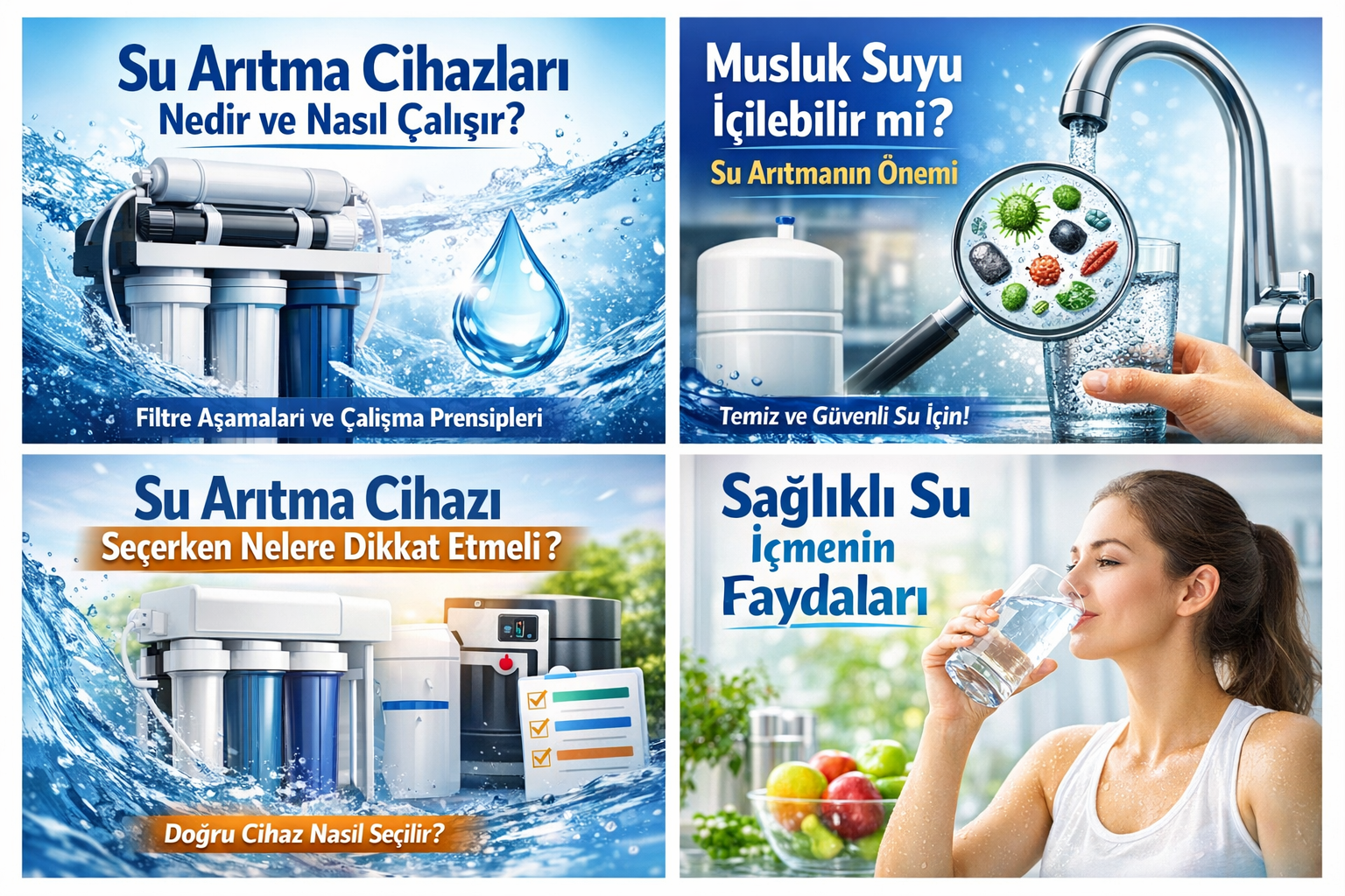 Su Arıtma Cihazı Seçerken Nelere Dikkat Etmeli?